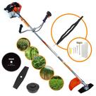 KIT Roçadeira Profissional Vulcan VR430S 2T 43cc + Faca Circular 80 Dentes Tamanho 255mm Esp. 1,5mm KIT Roçadeira Profissional Vulcan VR430S 2T 43cc + Faca Circular 80 Dentes Tamanho 255mm Esp. 1,5mm