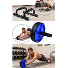 Kit Roda Abdominal + Barras Flexão P/ Treino Completo