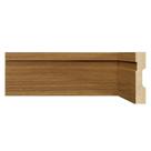 Kit Rodapé de MDF 10cmX15mmX2,40m 10 Barras com Friso 1002