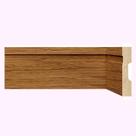 Kit Rodapé de MDF 10cmX15mmX2,40m 10 Barras com Friso 1002