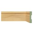 Kit Rodapé de MDF 15 Barras Frisadas de 10cmX2,40m Rende 36 Metros