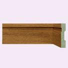 Kit Rodapé de MDF 20 Barras Frisadas de 10cmX2,40m Rende 48 Metros