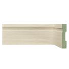 Kit Rodapé de MDF 3 Barras Frisadas de 10cmX2,40m Rende 7,2 Metros