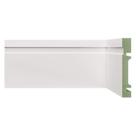 Kit Rodapé de MDF 5 Barras Frisadas de 10CMX2,40m Rende 12m Branco Kit Rodapé de MDF 5 Barras Frisadas de 10CMX2,40m Rende 12m Branco
