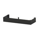 Kit Rodapé Para Balcão Cozinha 120cm Veneza Com Pés Multimóveis Mp3728 Preto Kit Rodapé Para Balcão Cozinha 120cm Veneza Com Pés Multimóveis Mp3728 Preto
