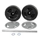 Kit Rodas Cpl+eixo P/ Lavadora Karcher Hd585 Facelift Original