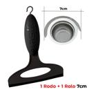 Kit Rodinho Pia Ralo Inox Cozinha Organizada Cozinha Banheiro Limpeza Prática KIT:RODO + RALO 7cm Kit Rodinho Pia Ralo Inox Cozinha Organizada Cozinha Banheiro Limpeza Prática KIT:RODO + RALO 7cm