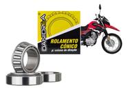 KIT ROLAMENTO COLUNA DE DIREÇÃO CÔNICO XLR 200/250/400/650L Honda NX 150/200/350/400/500/650 CR 80R/85RB CRF 150F/R