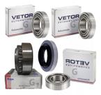 Kit Rolamento Diferencial Traseiro Toyota Hilux 4x4 Até 2004 Kit Rolamento Diferencial Traseiro Toyota Hilux 4x4 Até 2004