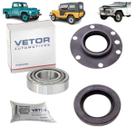Kit Rolamento Eixo Traseiro Jeep Rural F75 Willys 1948 a 66