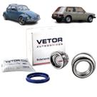 Kit rolamento roda dianteira vw fusca brasilia 1974 a 1996