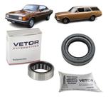 Kit Rolamento Roda Traseira Gm Opala Caravan Eixo Braseixos