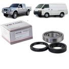 Kit rolamento roda traseira mitsubishi l200 2.4 1991-12 l300