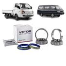 Kit Rolamento Roda Traseira Traseiro Hyundai H100 1994 2005