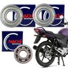 Kit rolamento roda traseira yamaha ybr 125 factor 125 todas nachi