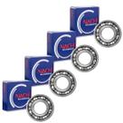Kit rolamentos da transmissao ybr 125/xtz 125 6201 6203 6204 6202