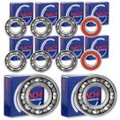 Kit Rolamentos do Motor Ybr 125 Xtz 125 Nachi