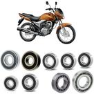 Kit Rolamentos Honda CG150 Motor Virabrequim Balanceiro