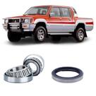 Kit Rolamentos Roda Dianteira MITSUBISHI L200 1991 até 1998 4x2
