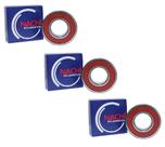 Kit Rolamentos Roda Traseira Xre 300 Nachi