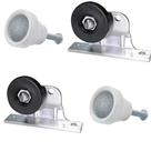 Kit Roldana P/Box Acrílico 2 Roldanas 2Puxadores SPL BRANCO
