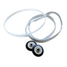 Kit Roldanas Anel E Gaxeta Secadora Brastemp Bsi Bsr Bsc Bsx