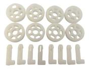 Kit Roletes Para Aspirador 8 Rodas Modelo Novo Sodramar KITSO018694
