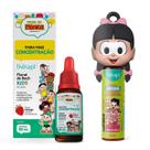 Kit roll-on kids blend oleos rosinha + flor concentração therapi