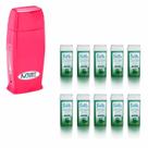 Kit Rollon PINK + 10 refil ALGAS C/ MENTA - Mega Bell Kit Rollon PINK + 10 refil ALGAS C/ MENTA - Mega Bell