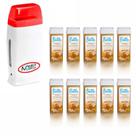 Kit Rollon VERMELHO + 10 refil CAMOMILA C/ CALÊNDULA - Mega Bell