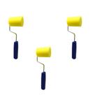 Kit rolo de espuma Pigmeu Pig de 5 cm linha ouro - 3 unidades