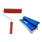 Kit Rolo p/ Massas PVA 23cm - Desempenadeira 40cm Acabamento Kit Rolo p/ Massas PVA 23cm - Desempenadeira 40cm Acabamento