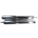 Kit Rolos 40cm Cromado Para Cilindro De Massas Elétrico Saro