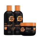 Kit Rolou Química Oh My! Shampoo Condicionador Máscara 300g Kit Rolou Química Oh My! Shampoo Condicionador Máscara 300g