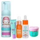Kit Rosa Mosqueta 5 itens Kokeshi Limpeza e Hidratação Kit Rosa Mosqueta 5 itens Kokeshi Limpeza e Hidratação
