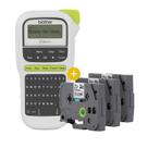 Kit Rotulador Brother PT H110 + 3 Fitas TZe231