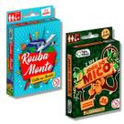 Kit Rouba monte + jogo do mico 2 em 1 Pais e Filhos