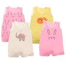 Kit Roupa De Bebê Macacão Regata Verão 4 Peças Banho De Sol Kit Roupa De Bebê Macacão Regata Verão 4 Peças Banho De Sol