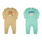 Kit Roupa de Bebê Moda Infantil Macacão Com Botão de Pressão Kit Roupa de Bebê Moda Infantil Macacão Com Botão de Pressão