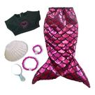 Kit Roupa de Boneca Baby Alive e Little Mommy Sereia do Mar Laço de Fita Kit Roupa de Boneca Baby Alive e Little Mommy Sereia do Mar Laço de Fita