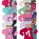 Kit Roupa Infantil Menina 4 Peças Look Completo Dia a Dia
