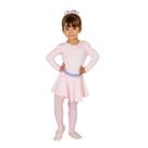 Kit Roupas Acessórias Ballet Clássico Infantil Rosa Inverno Kit Roupas Acessórias Ballet Clássico Infantil Rosa Inverno