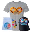 Kit Roupas Infinity Camisa e Boné para Autistas - Diferente é ser Você