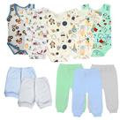 Kit Roupinhas de Recém Nascido 10 Peças Enxoval Bebê Verão