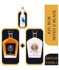 Kit Rum Seven Seas + Rum Black Sea - ganhe miniatura de Vodka Lohanna.