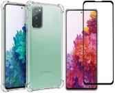 Kit S20 FE - Pelicula de Vidro 3D + Capa Transparente Anti Impacto Samsung Galaxy S20 FE Kit S20 FE - Pelicula de Vidro 3D + Capa Transparente Anti Impacto Samsung Galaxy S20 FE