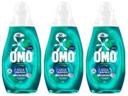 Kit Sabão Líquido 1,4L 3 Unidades OMO Kit Sabão Líquido 1,4L 3 Unidades OMO