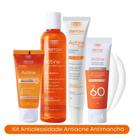 Kit Sabonete 60g + Tonico Adstringente 190ml + Gel Secativo Gel Trat 30g + Protetor Solar FPS60 Sem Cor