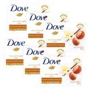 Kit Sabonete Em Barra Dove Delicious Care Karité E Baunilha 90g - 6 Unidades