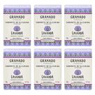 Kit Sabonete em Barra Granado de Glicerina Lavanda 90g Terrapeutics 06 unidades